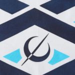 ＜義志ｘ剱伎衆かむゐ＞手拭「菱青海波」