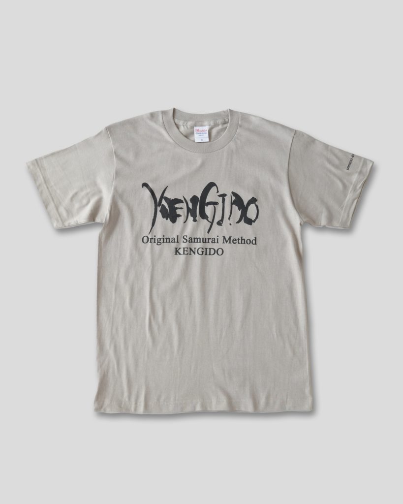 剱伎道Tシャツ 灰