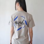 剱伎道Tシャツ 灰