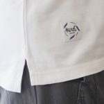 ＜義志ｘ剱伎衆かむゐ＞Tシャツ「組菱」白（黒ｘ紺碧）