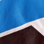 ＜義志ｘ剱伎衆かむゐ＞Tシャツ「組菱」白（黒ｘ紺碧）