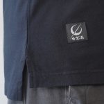 ＜義志ｘ剱伎衆かむゐ＞Tシャツ「組菱」黒（白ｘ緋）