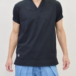 ＜義志ｘ剱伎衆かむゐ＞道着襟Tシャツ 型第弐