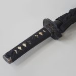 【 脇差 竹光 】 脇差し短刀（竹光・全長45cm・25.5CM刃長）◇商品詳細画像